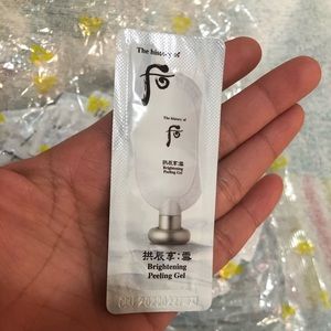History of whoo: Brightening peeling gel